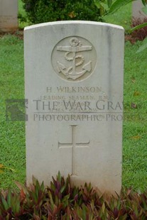 TRINCOMALEE WAR CEMETERY - WILKINSON, HAROLD